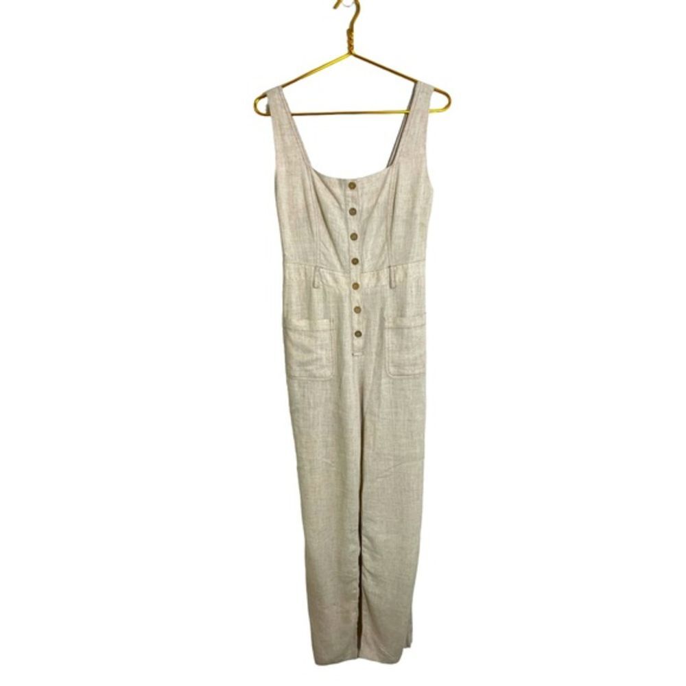 Shinestar Woman’s Linen Neutral Jumper, Size Small